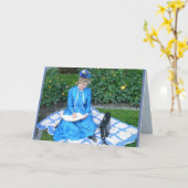 Carte : citation à l'intérieur des livres (Fleur jaune)