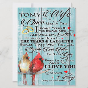 Carte Citation Amour Pour Femme, Cadeau Amour Couple, Fe