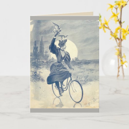 Carte : citation cardiaque forte à l'intérieur (Fleur jaune)