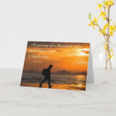 Carte Citation classique de voyage de Tzu du Laotien (Fleur jaune)