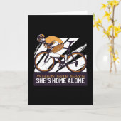 Carte Citation cycliste (Fleur jaune)