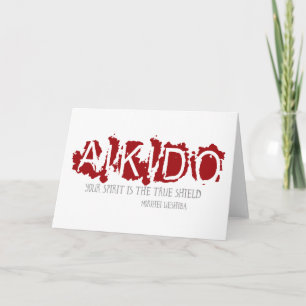 Carte Citation d'Aikido