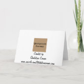 Carte Citation d'amour : Joyeux anniversaire+Rose jaune (Dos)