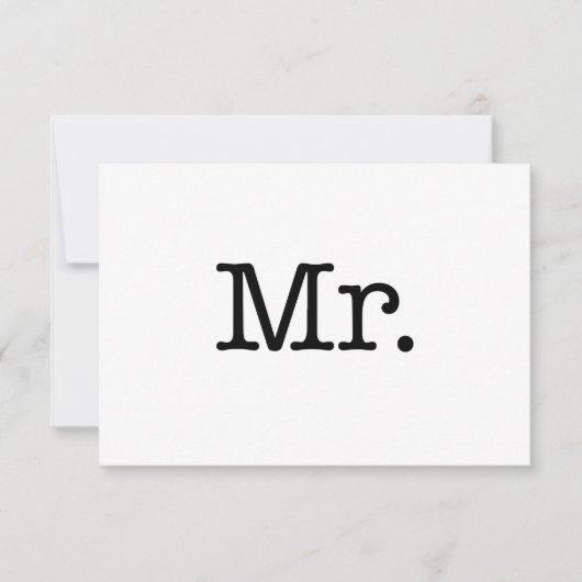 Carte Citation d'anniversaire de mariage de M. Noir et B (Devant)