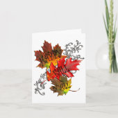 Carte Citation d'automne Happy Fall Y'all (Devant)