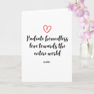 Carte  Citation de bouddha inspirante