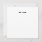 Carte Citation de café de technicien de clou amusant (Dos)