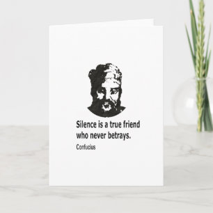 Carte Citation de Confucius