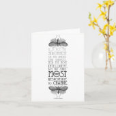 Carte Citation de Darwin (Fleur jaune)