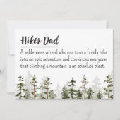 Carte Citation de définition modifiable pour la fête des (Devant)