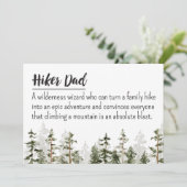 Carte Citation de définition modifiable pour la fête des (Debout devant)