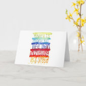 Carte Citation de Gandhi (Fleur jaune)