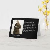 Carte Citation de Harriet Tubman (Fleur jaune)