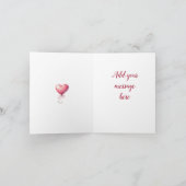 Carte Citation de Jane Austen - Si je vous aimais moins  (Intérieur)