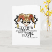 Carte Citation De La Fête Comédie Des Erreurs (Fleur jaune)