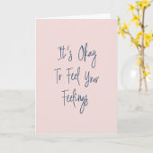 Carte Citation de la position optimisée en blanc (Fleur jaune)