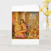 Carte Citation de la sagesse de Hafiz "le cercle de Dieu (Fleur jaune)