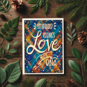 Carte Citation de l'ADN Fête du Père Stepdad moderne