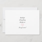 Carte Citation de Louisa May Alcott | Photo Fête des mèr (Dos)