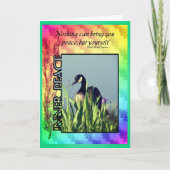 Carte Citation de paix intérieure du Canada Goose Inner  (Devant)