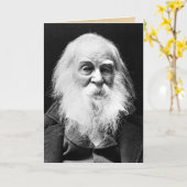 Carte Citation de poésie d'anniversaire de portrait de (Fleur jaune)