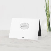 Carte Citation de satisfaction sur tableau de bord (Dos)