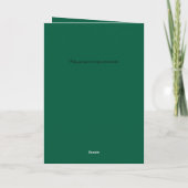 Carte Citation de Shakespeare pour un Noël impertinent  (Dos)