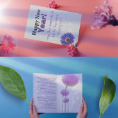 Carte Citation de shopping drôle Bonne année 2026 Design