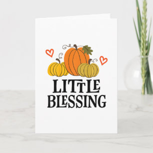 Carte Citation de Thanksgiving pour enfants petite bénéd