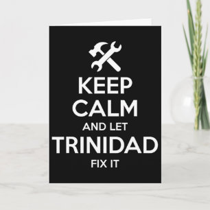 Carte Citation de Trinidad Fix Drôle Anniversaire Person