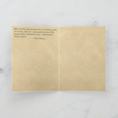 Carte Citation de Walt Whitman pour l'environnement "La  (Intérieur)