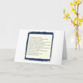 Carte Citation d'Emerson (Fleur jaune)