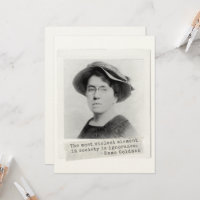 Citation d'Emma Goldman - Ignorance - Activisme fé