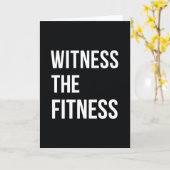 Carte Citation d'entraînement Témoin de la condition phy (Fleur jaune)