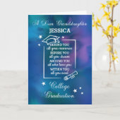 Carte Citation d'études supérieures du collège de la pet (Fleur jaune)