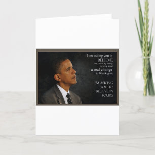 Carte Citation d'Obama