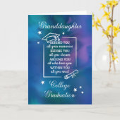 Carte Citation d'obtention d'un diplôme universitaire de (Fleur jaune)