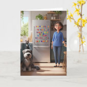 Carte Citation drôle 16e anniversaire (Fleur jaune)