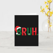 Carte Citation drôle Bruh Meme correspondant aux adolesc (Fleur jaune)