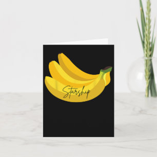 Carte Citation drôle de banane