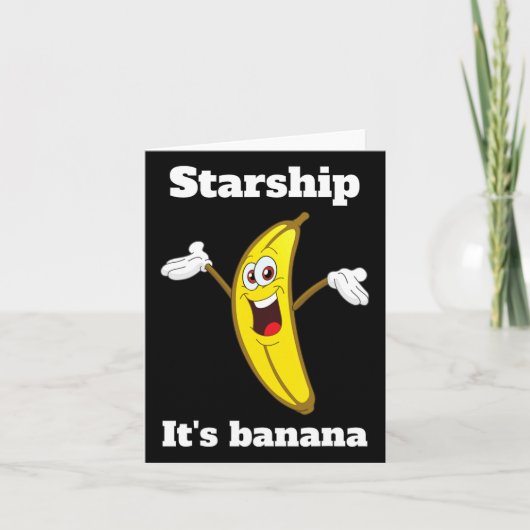 Carte Citation drôle de banane2 (Devant)
