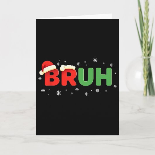 Carte Citation drôle de mème de frère garçon enfants jeu (Devant)