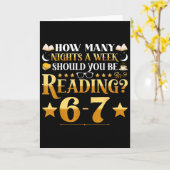 Carte Citation drôle de mème de lecture 6-7 Enseignant B (Fleur jaune)