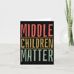 Carte Citation drôle d'enfants du milieu pour la journée