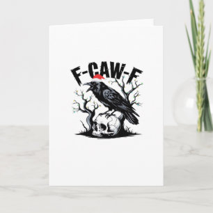 Carte Citation drôle essentielle F-Caw-F