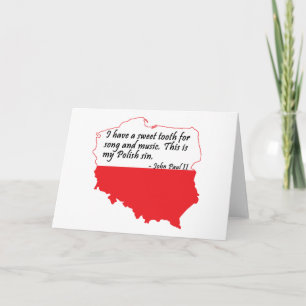 Carte Citation du pape Jean-Paul II