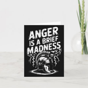 Carte Citation du philosophe stoïque Motivation stoïcism