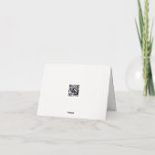 Carte Citation écrite dans un vieux livre ouvert (Dos)