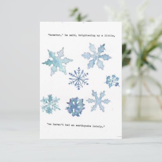 Carte Citation Eeyore (Debout devant)