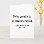 Carte Citation Emerson 11a (Fleur jaune)